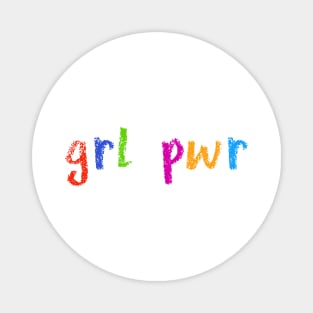 grl pwr Magnet